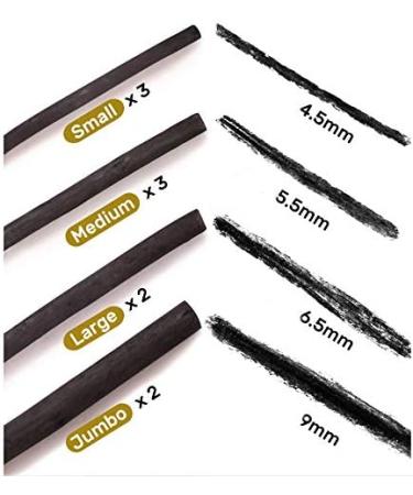 10pcs Willow Vine Charcoal Sticks & Pencils Set | Charcoal Drawing Kit in Tin Box for Sketching & Shading - Buy Online on GoSupps.com