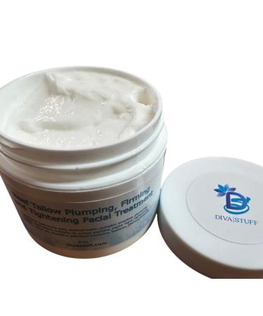 Diva Stuff New Size Beef Tallow Plumping Firming and Tightening Facial Treatment 2 oz With Hyaluronic Acid - Buy Online on GoSupps.com