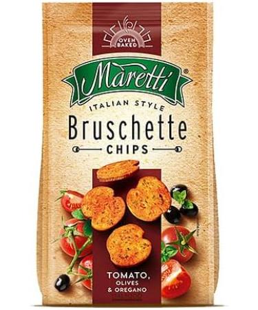 Maretti Mixed Flavors Bruschette Chips Variety Pack - Oven Baked 70g - Buy Online on GoSupps.com