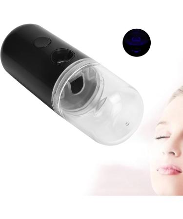 Nano Facial Steamer Nano Facial Mister Mini Face Humidifier Portable Facial Sprayer Handheld Face Mist Sprayer Rechargeable Moisturizing Hydrating Face Humidifier Sprayer (Black) - Buy Online on GoSupps.com