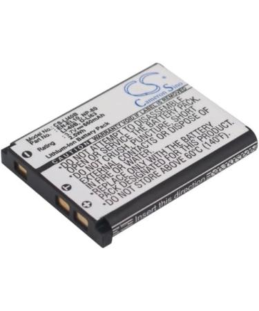 Replacement Battery for Agfa Agfaphoto Optima 145 200 3 830 UW - 660mAh/3.7V | International Shipping Available - Buy Online on GoSupps.com
