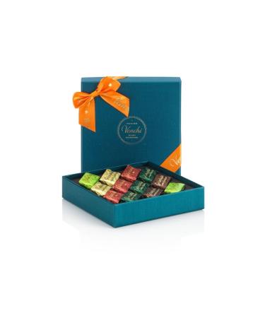 Venchi - Murrine Collection - Blue set with assortment of Gianduiotti, 110g - Piedmont Hazelnuts IGP - Gluten free - Gift idea