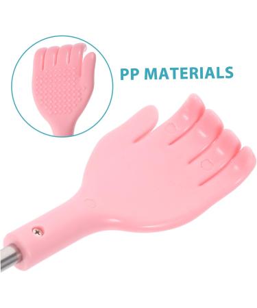 Minkissy Retractable Back Scratcher - Oversized Long Handle Pink Body Massager | Durable 20.5x4cm Claw Tool - Perfect Gift for Adults - Buy Online on GoSupps.com