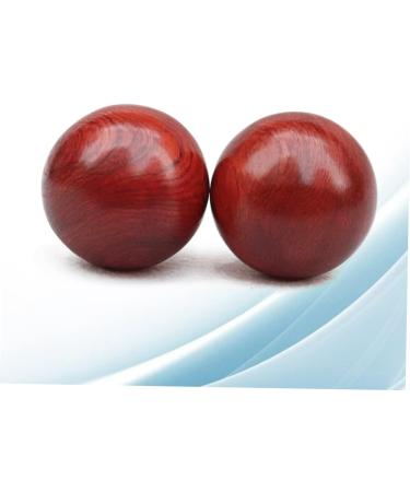 Handmade Wooden Health Wrist Balls - 4 Piece Massage Tool for Finger Exercise & Relaxation | Smooth Wood Chinese Style Fitness Balls - Buy Online on GoSupps.com