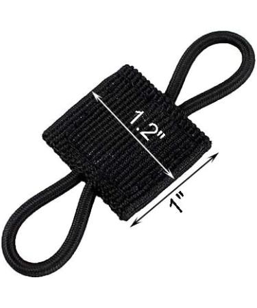 Depring Pack of 10 Tactical Gear Holder Clips for Molle Webbing - Black - Buy Online on GoSupps.com
