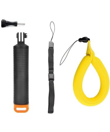 Harwerrel Waterproof Floating Hand Grip for GoPro & Action Cameras + Float Strap - Buy Online on GoSupps.com
