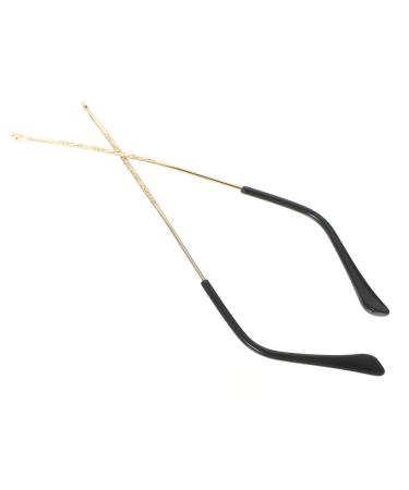 Seaesfoufu 1 pair of non -slip glasses spikes legs brilliant arms legs Exchange of the glasses brake brims Arms for glasses glasses.