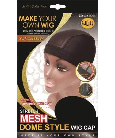 (12 Pack) Qfitt Mesh Dome Style Wig Cap Extra Large #5021 - Bulk Pack Wig Caps for Comfortable and Secure Fit - Buy Online on GoSupps.com