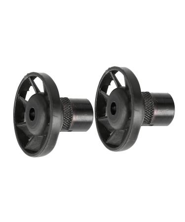 Baluue 4 Pcs Electric Grinding Chuck Grinding Accessory Grinders Blower Thread Grinder Fan Black Plastic 3x3cmx2pcs Blackx2pcs