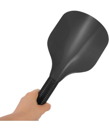 minkissy Barber Salon Faces Shields - Plastic Hairdressing Haircut Reusable Hairspray Faces Shields Hair Spray Protector for Hairdressing Hair Cutting Makeup Black - Buy Online on GoSupps.com