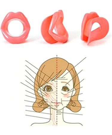 Lips Trainer Silicone Rubber Facial Mouth Muscle Tightener Face Lifting Beauty Tool Silicone Rubber Face Slimmer - Buy Online on GoSupps.com