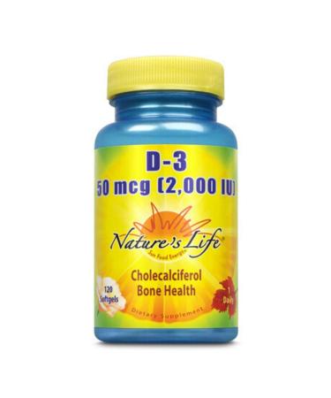 Nature's Life D-3 2000 IU | 120 ct