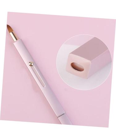minkissy 1pc Lip Brush Wand Makeup Lipstick Brush Lip Gloss Brush Eyeshadow Powder Brush Makeup Brush Lipstick Portable Makeup Brush Travel Accessories Aluminum Tube With - Buy Online on GoSupps.com
