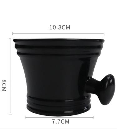 Amagogo Shaving Brush Set with Cleaning Bowl - Portable Nylon Bristle Soap Brush for Travel & Gifts | Perfect for Boyfriend Father & Adult Birthdays - Buy Online on GoSupps.com