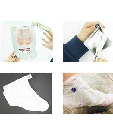 Pretty Skin Foot Peeling Mask - Exfoliates Repairs Moisturises for Dry Rough Feet - 16ml - 1 Pair - Buy Online on GoSupps.com