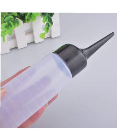 Zonfer 1pc 150ml Salon Hair Color Measuring Applicator Bottle Scale Hairdressing Hair Styling Tool - Buy Online on GoSupps.com