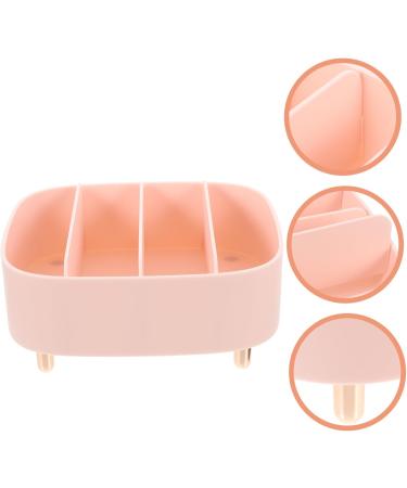 PLAFOPE Makeup Eyeshadow Box Makeup Storage Box Eyeshadow Divided Palettes Holder Divided Makeup Holder Eye Shadow Organizer 20.6X20X8.6CM Pink - Buy Online on GoSupps.com