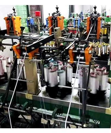 White Braided Elastic Cord 1/2 Inch - 40 Yards | Heavy Stretch Knit Spool | Bedspread Band - Buy Online on GoSupps.com