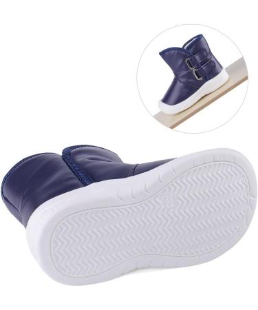 LACOFIA Toddler Snow Boots | Anti-Slip Rubber Sole | Waterproof & Warm | 6 UK Child | Navy Blue - Buy Online on GoSupps.com