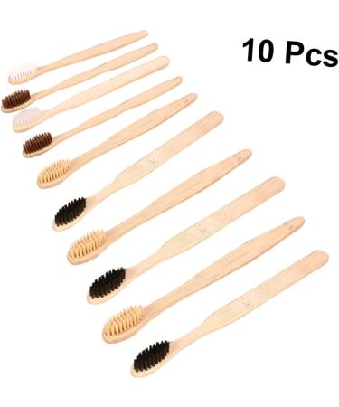 Collbath 10th Travel Toothbrush - Organic Bamboo Toothbrush Portable & Biodegradable for Eco-Friendly Oral Hygiene - Buy Online on GoSupps.com