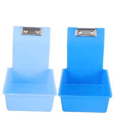 BALUUE 2 STK prosthesis reimbursement box dental orthodontic retainer soothing container for prostheses orty orthopedic retainer case prosthesis brush case travel suitcase plastic holder