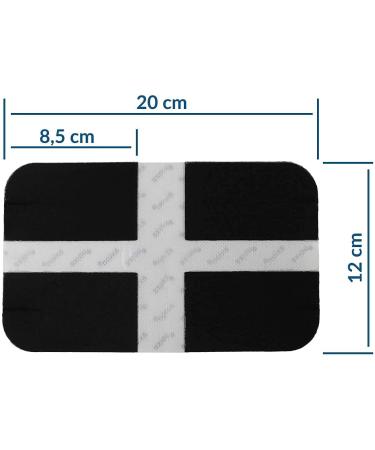 Large TENS-EMS Electrode Pad 20x12 cm | Compatible with Sanitas & Beurer | Perfect for Lumbago | Reusable | Certified Medical Device by Axion - Buy Online on GoSupps.com