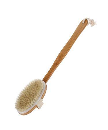 Body Brush Back Scrubber Long Bath Shower Body Brush Bristle Brushes Peeling Skin Cleansing Care Brush Massager
