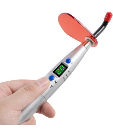 Dental 5W Wireless Cordless LED Curing Light Lamp 1500mw - Ideal for Dental Clinics & Family Use [Silver] - Buy Online on GoSupps.com