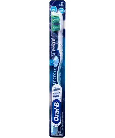 Oral-B 3D White Vivid Toothbrush 35 Soft - Pack of 4 | Colors Vary - Buy Online on GoSupps.com