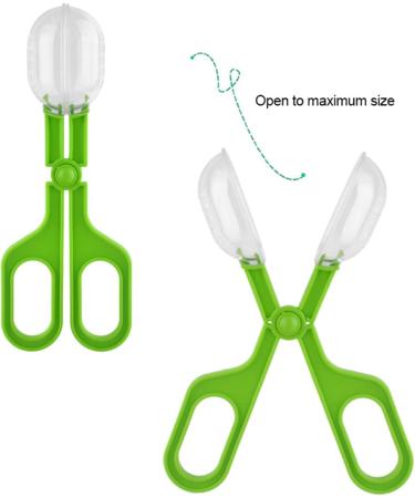 Reptiles Feeding Tongs Cleaning Tool Clip Catch Clamp Suitable For Crickets Cockroach Mealworm Locust Feeding Tongs Plastic Feeding Clip Cleaning Feeding Tools - Buy Online on GoSupps.com