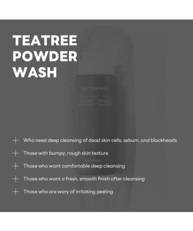 Mediheal Teatree Pore Powder Wash (1.76 oz) - Mild Pore Deep Cleanser with Gentle and Rich Salicylic Bubbles to Remove Blackhead - Buy Online on GoSupps.com
