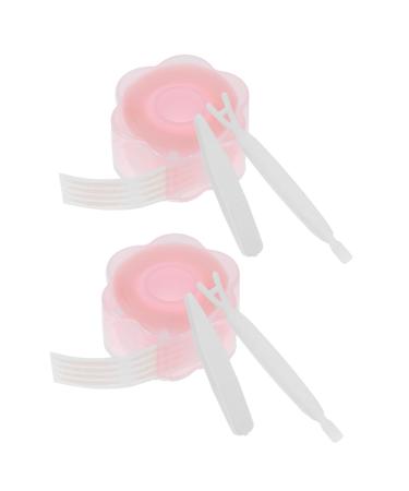 Didiseaon Cosmetic Accessories 2 Sets Lace Double Eyelid Sticker Stickers Instant Eye Lift Strip Eyelid Lift Strips Lifting Belt