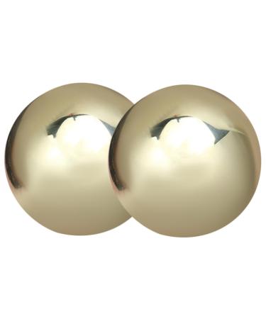 Tovinanna 1 pair of small hand-rolling balls Massage balls for the hands Massage Massage ball balls baoding fitness ball older baoding balls finger the ball roll portable brass