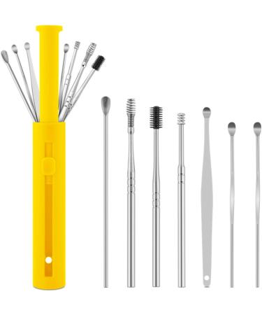 OffsuM Retractable Earpick Set - Household Ear Cleaning Tools | 10.4cm x 2.1cm | International Shipping - Buy Online on GoSupps.com