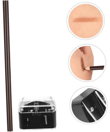 FOMIYES 1 Set Eyebrow Pencil Black Eyeliner Pencils Waterproof Brow Fill Pencils Tattoos Supply Perforation 1 count (Pack of 1) Coffee - Buy Online on GoSupps.com