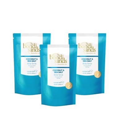 3 x Bondi Sands Body Scrub Coconut and Sea Salt - 250g