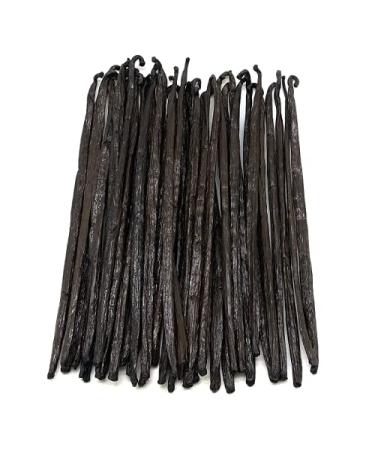 10 Madagascar Vanilla Beans - Grade A Making Pure Vanilla Extract for Chefs , Great for Baking 5''-7'' NON -GMO(Pack of 1)