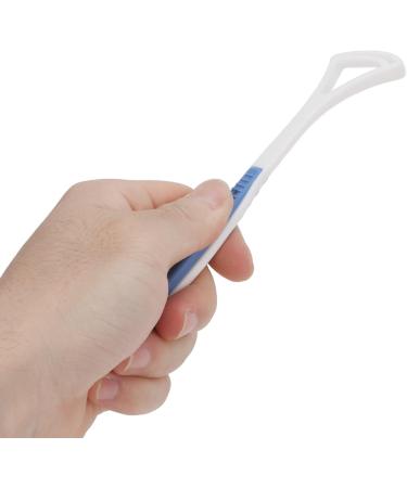 Mouth Cleaner - Effective Tongue Cleaner for Optimal Oral Hygiene | Blue & White Color - Buy Online on GoSupps.com