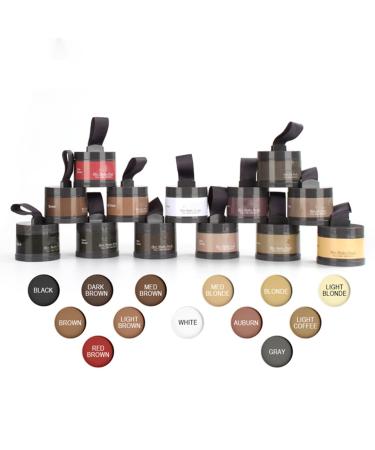 Light Cafe Hairline Powder - Cover Gray Roots Instantly | Thin Hair Touch-Up | 4g - Buy Online on GoSupps.com