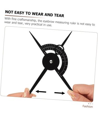 WOONEKY Eyebrow Measuring Mapping Balance Tattooing Supplies Stainless Positioning - Buy Online on GoSupps.com