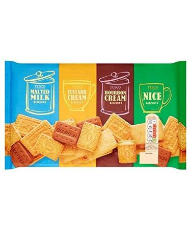 Tesco Biscuit Barrel Selection 700g - Delicious Assortment of Biscuits - Buy Online on GoSupps.com