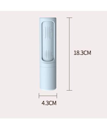 Pet Grooming Comb & Hair Remover - Portable Dog Brush & Lint Roller for Clothes - Power-Free Fuzz Shaver - White - Buy Online on GoSupps.com