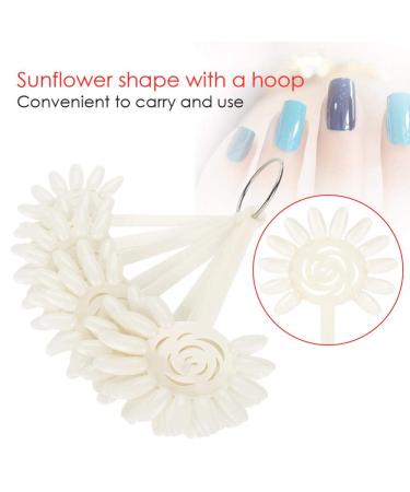 Buy Dekaim 120pcs False Nail Tips - Nail Art Practice Stick Palette for Gel Manicure - International Shipping Available - Buy Online on GoSupps.com