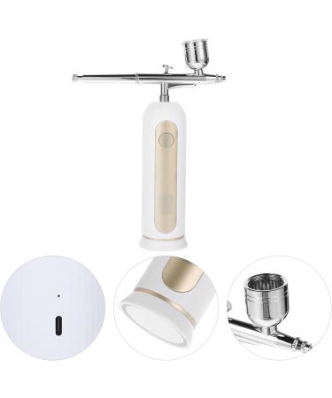 Baluue 1 Set Spray Hydrating Apparatus Air Brush for Cake Decoration Makeup Airbrush Air Brush for Nails Airbrush Kit with Compressor Food Airbrush Kit Airbrush with Compressor 19.00X15.50X4.50CM White - Buy Online on GoSupps.com