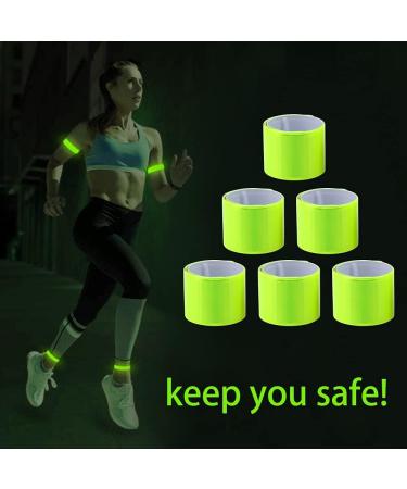 20PCS Reflective Snap Bracelets - Ideal for Children Joggers & Cyclists | Safety & Visibility for Every Adventure - Buy Online on GoSupps.com