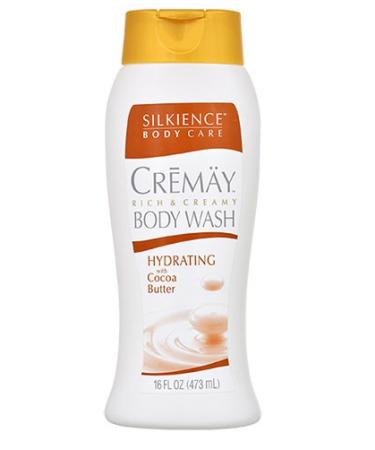Silkience Cremay Hydrating Body Wash with Cocoa Butter 16 oz