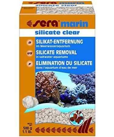Buy Sera Marin Silicate Clear 500g - Effective Permanent Silicate Removal for Crystal Clear Water - International Shipping Available - Buy Online on GoSupps.com