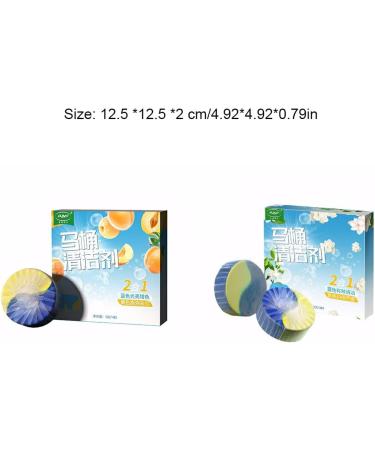 rongweiwang Toilet Cleaner Dissolves When Finished Easy And Hygienic Cleaning At Home Description ABS Toilet Bowl Cleaner Peach aroma 1 count (Pack of 1) - Buy Online on GoSupps.com