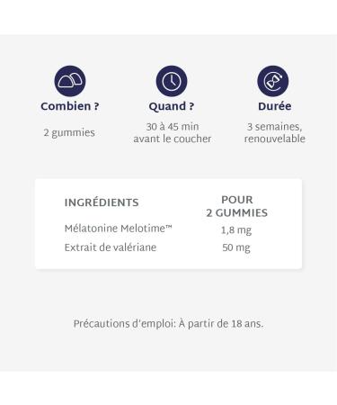 Mium Lab - Sommeil brevet 8h lib ration prolong e - Anti-r veils nocturnes & Endormissement - M latonine brevet e - co-recharge 42 gummies - Gummies Sans Sucres - Fabriqu en France 1 co-recharge 8h lib ration prolong e - Buy Online on GoSupps.com