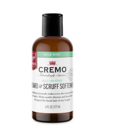 Cremo All-In-One Beard & Scruff Softener Wild Mint 6 fl oz (177 ml)